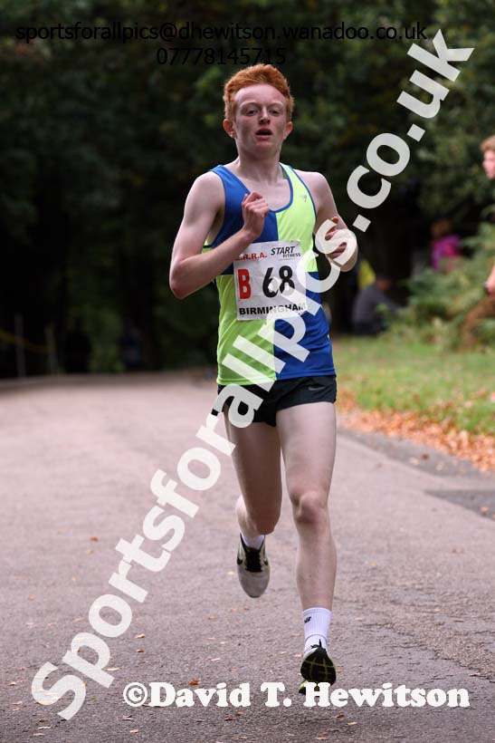 Mens under-17s ERRA Road Relays, Sutton Coldifield, Birmingham. Photo: David T. Hewitson/Sports for All Pics